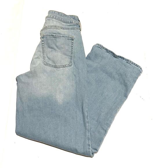 Old Navy Wow Wide Leg Light Wash Denim Jeans Women's 10 - Picture 3 of 7